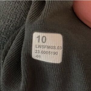 Lululemonn wide leg scuba pants size 10 SHORT